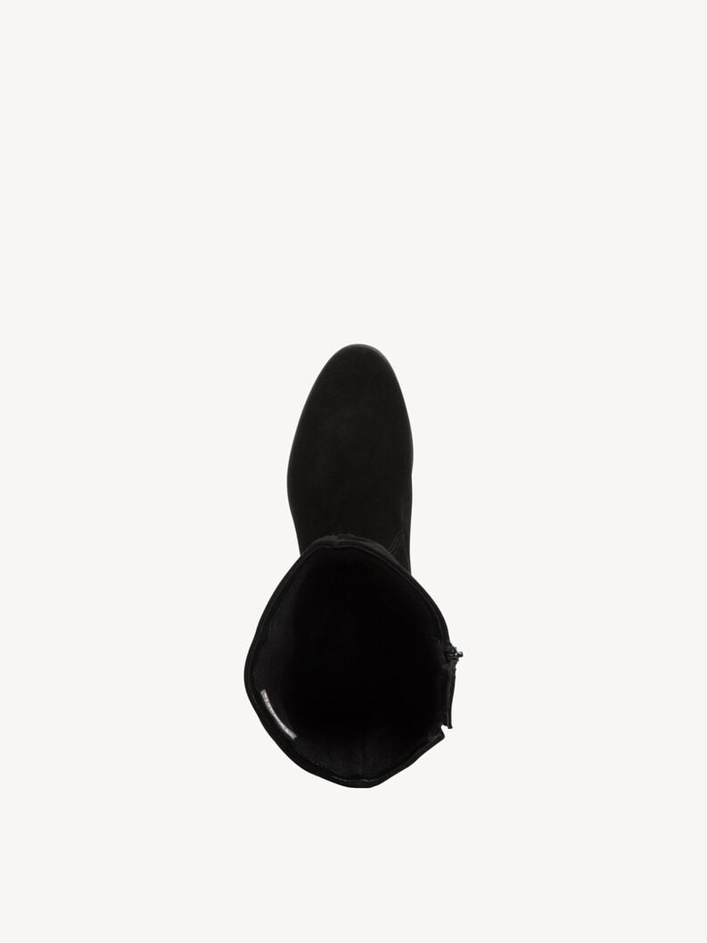 bottes en cuir - noir 1-25545-41-001 acheter bottes tamaris en ligne