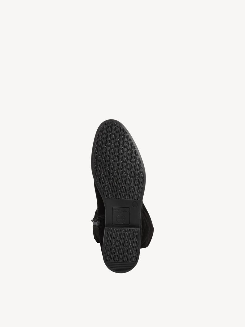 bottes en cuir - noir 1-25545-41-001 acheter bottes tamaris en ligne