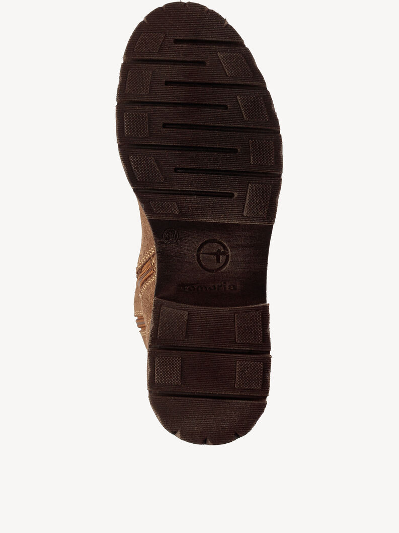 bottes en cuir marron - 1-25606-45-300 acheter bottes tamaris en ligne