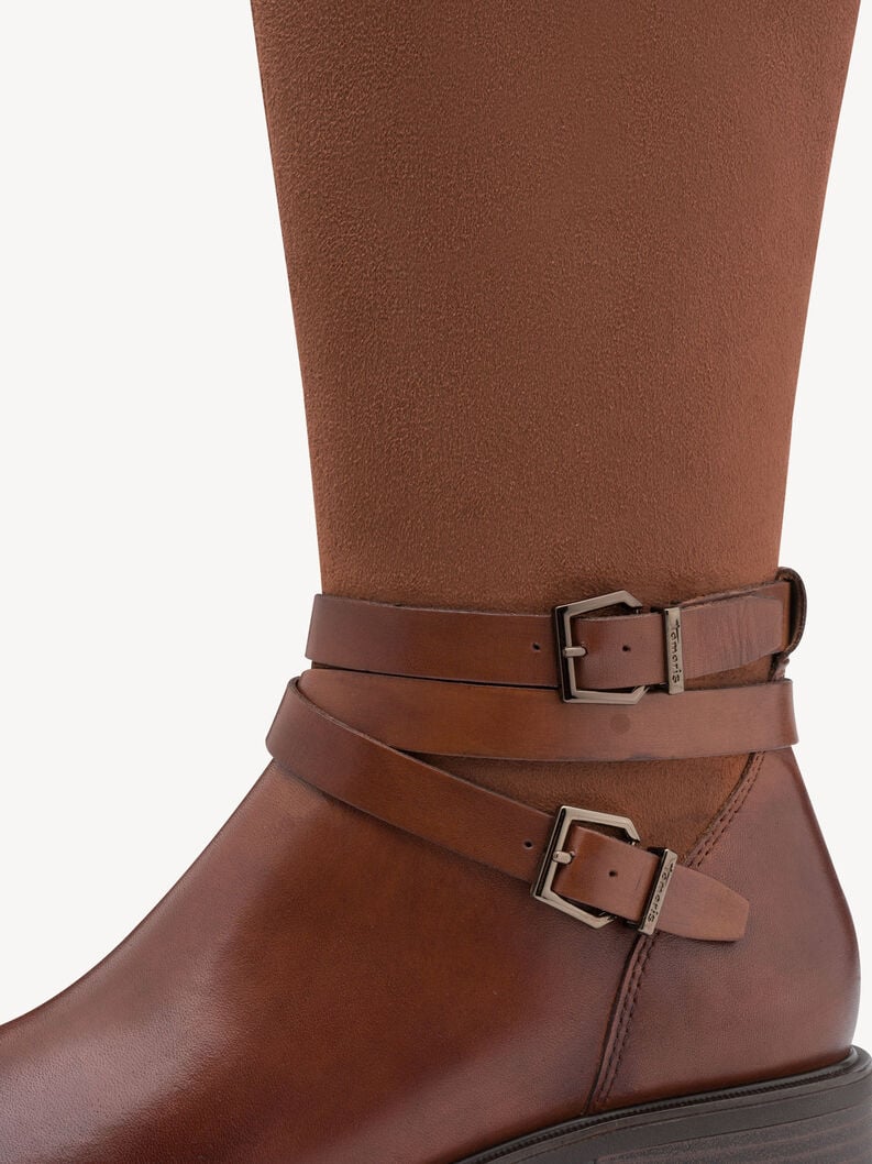 bottes - brun 1-25614-45-311 acheter bottes tamaris en ligne