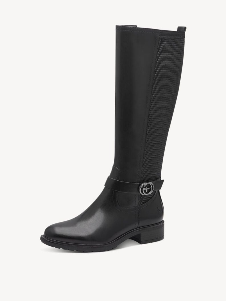 bottes - noir 1-25618-43-001 acheter bottes tamaris en ligne