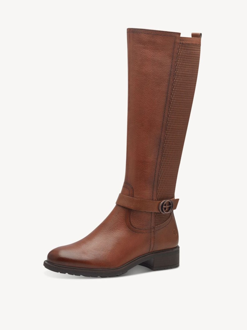 bottes - brun 1-25618-43-305 acheter bottes tamaris en ligne