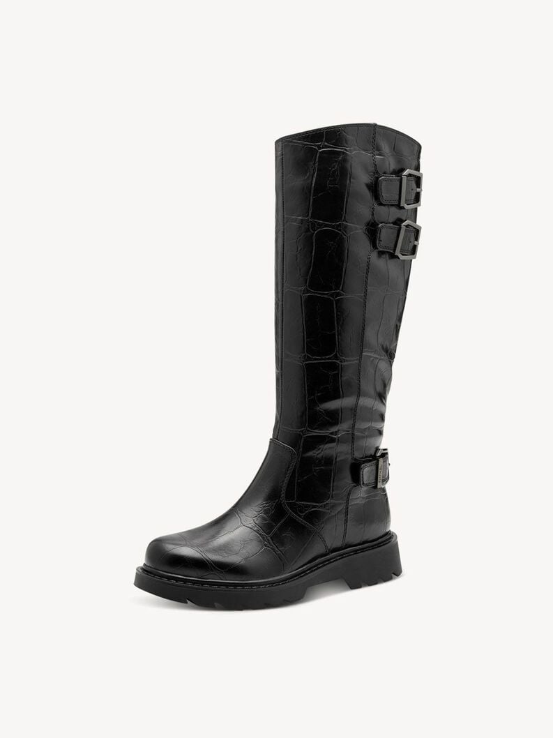 bottes - noir 1-25623-45-028 acheter bottes tamaris en ligne