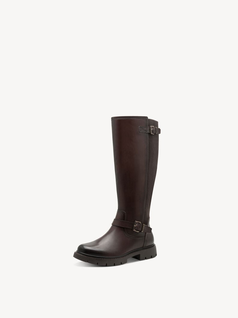 bottes - brun 8-85600-43-304 acheter tamaris large bottes en ligne