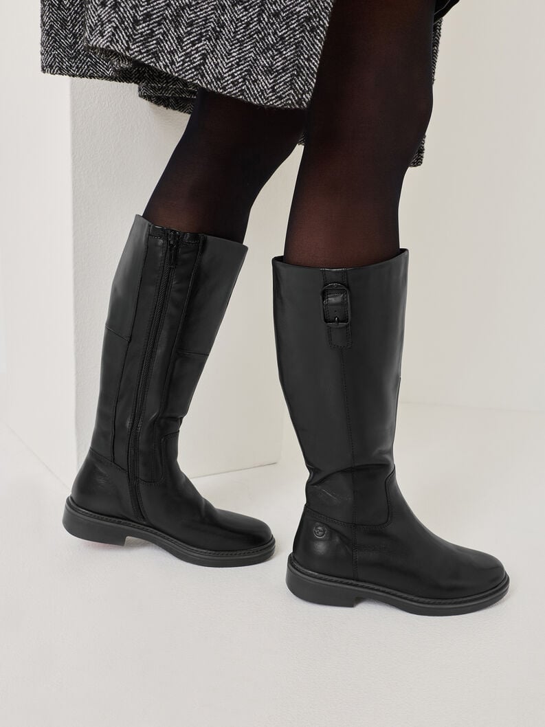 bottes - noir 8-85606-45-001 acheter tamaris large bottes en ligne