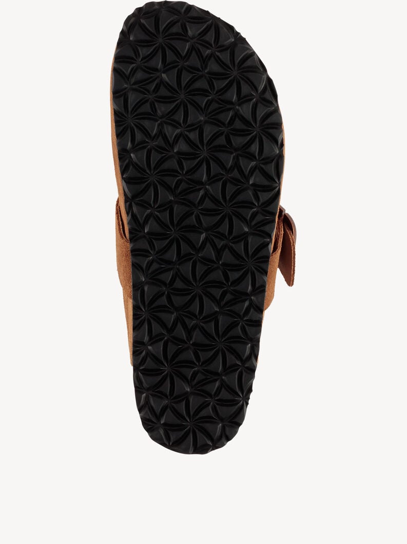 cuir de mule marron 1-27601-45-305 acheter tamaris mules en ligne