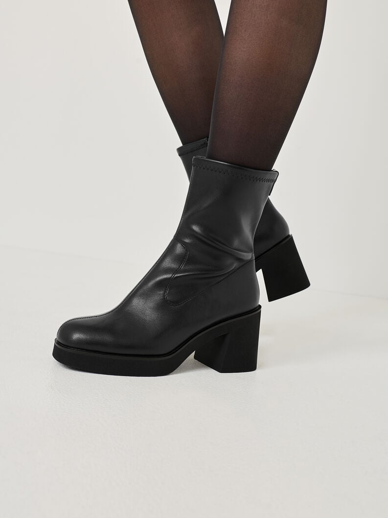 chausson - noir 1-25313-45-001 acheter tamaris bottines en ligne