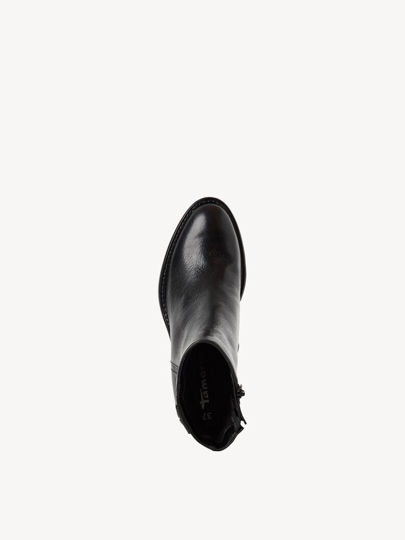 cuir chausson - noir 1-25318-45-001 acheter tamaris bottines en ligne