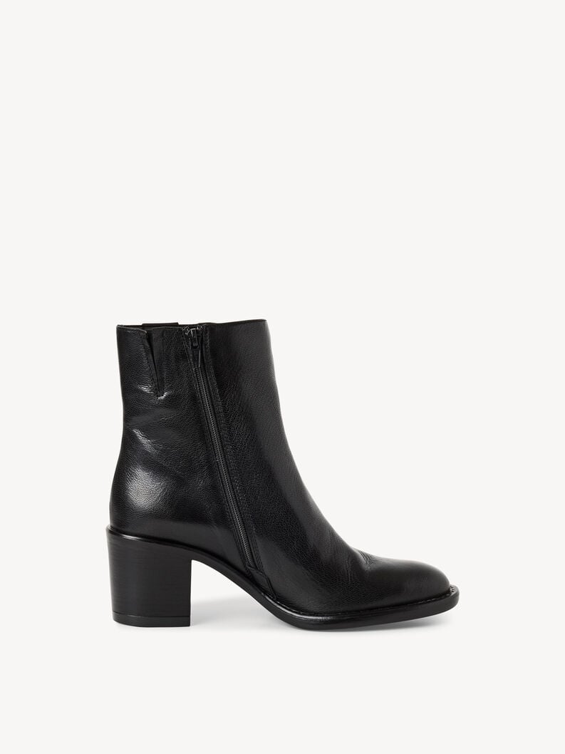 cuir chausson - noir 1-25318-45-001 acheter tamaris bottines en ligne