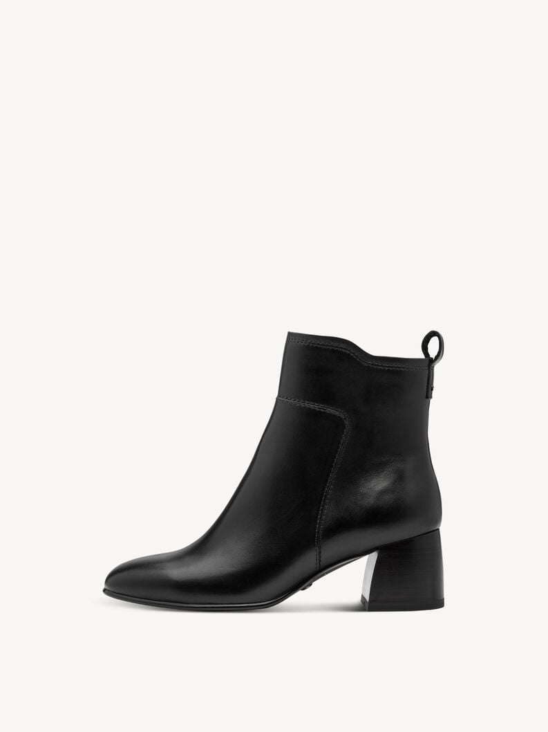 cuir chausson - noir 1-25323-45-003 acheter tamaris bottines en ligne