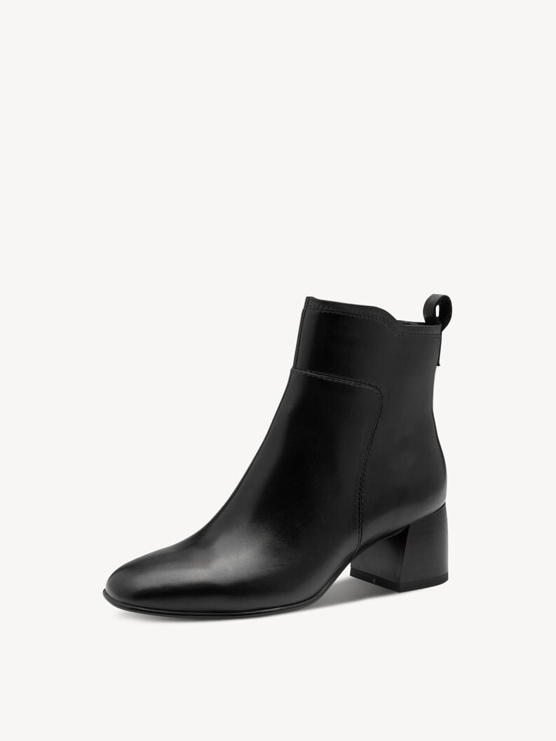 cuir chausson - noir 1-25323-45-003 acheter tamaris bottines en ligne