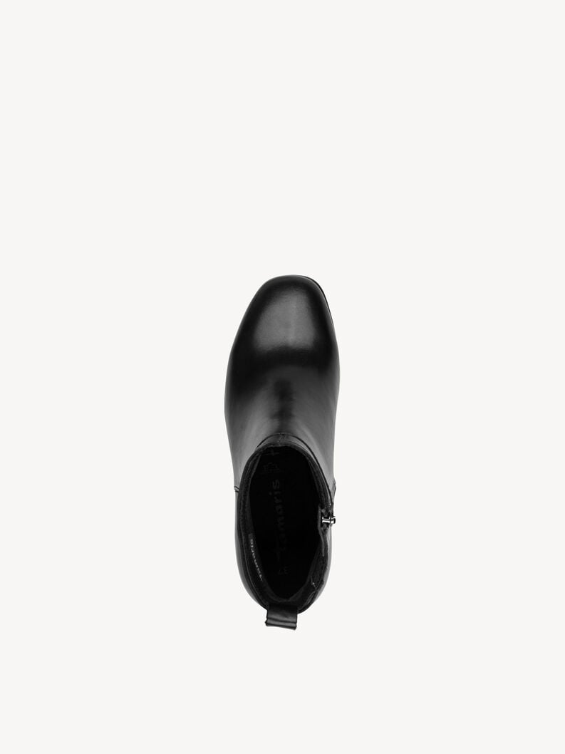 cuir chausson - noir 1-25323-45-003 acheter tamaris bottines en ligne