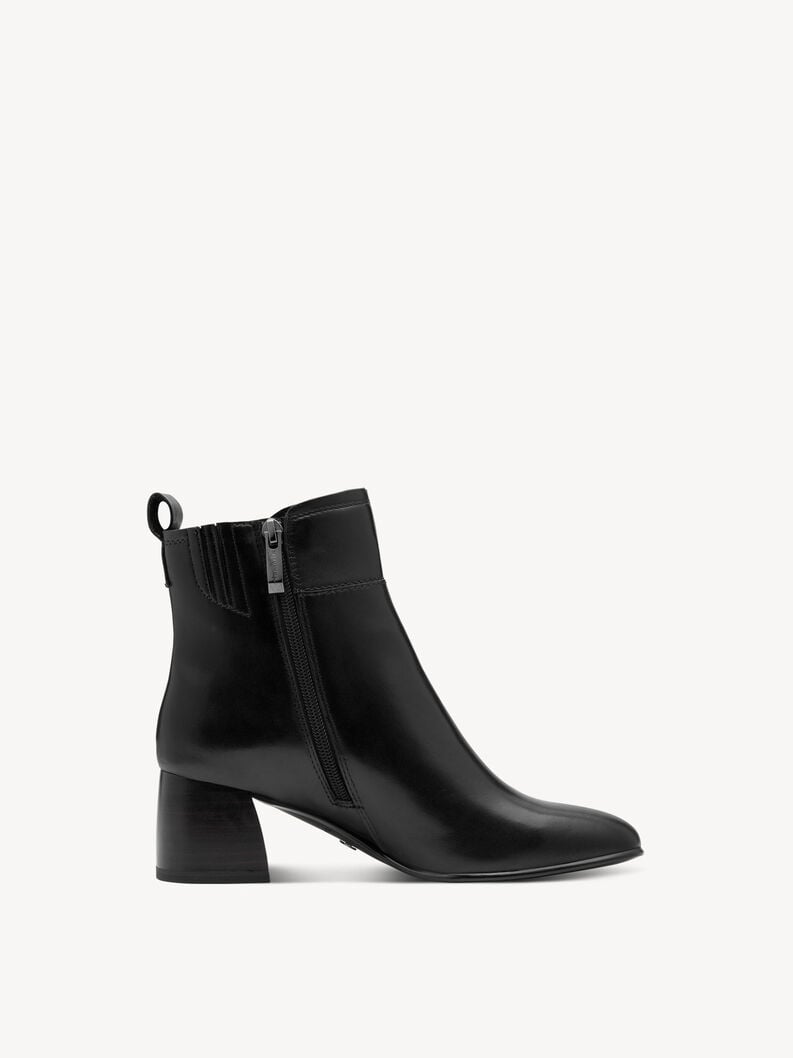 cuir chausson - noir 1-25323-45-003 acheter tamaris bottines en ligne