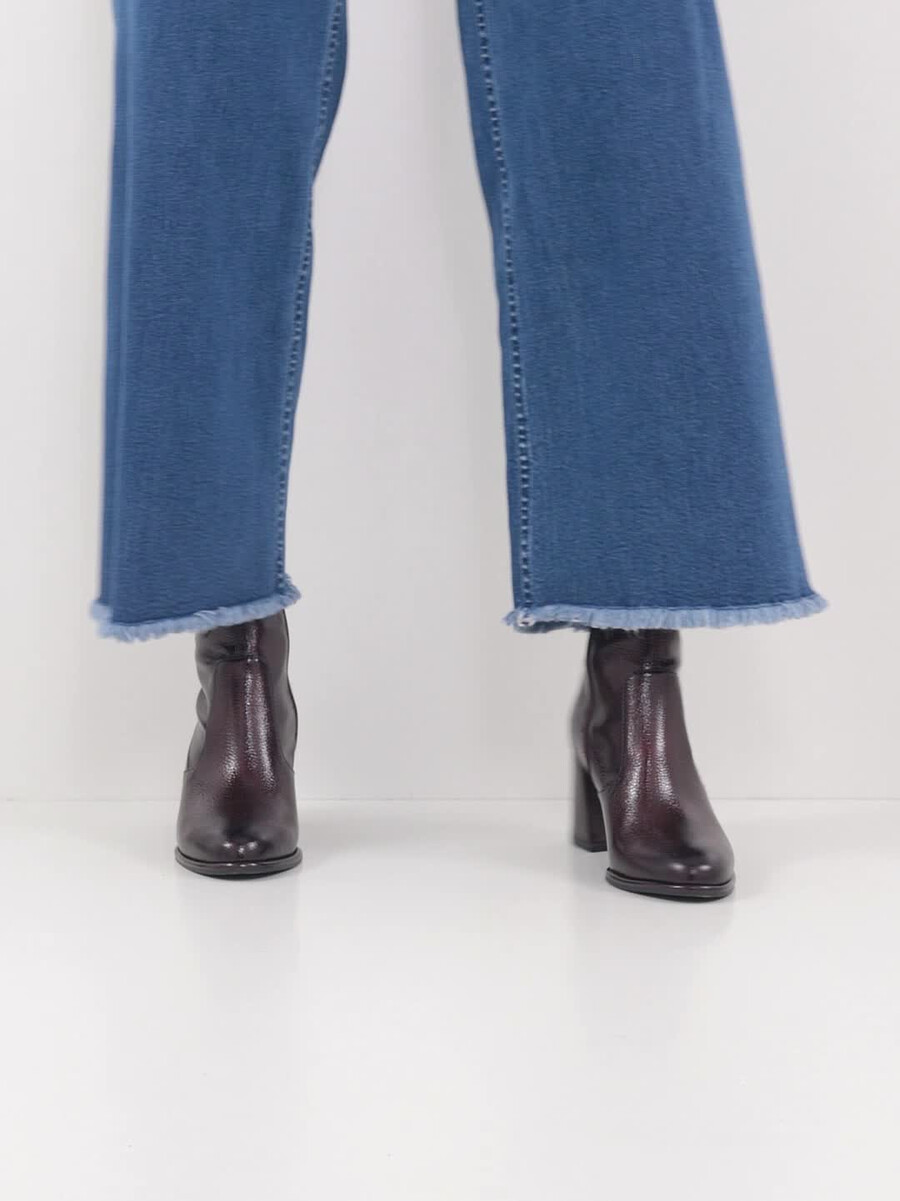 chausson - rouge 1-25357-41-568 acheter tamaris bottines en ligne