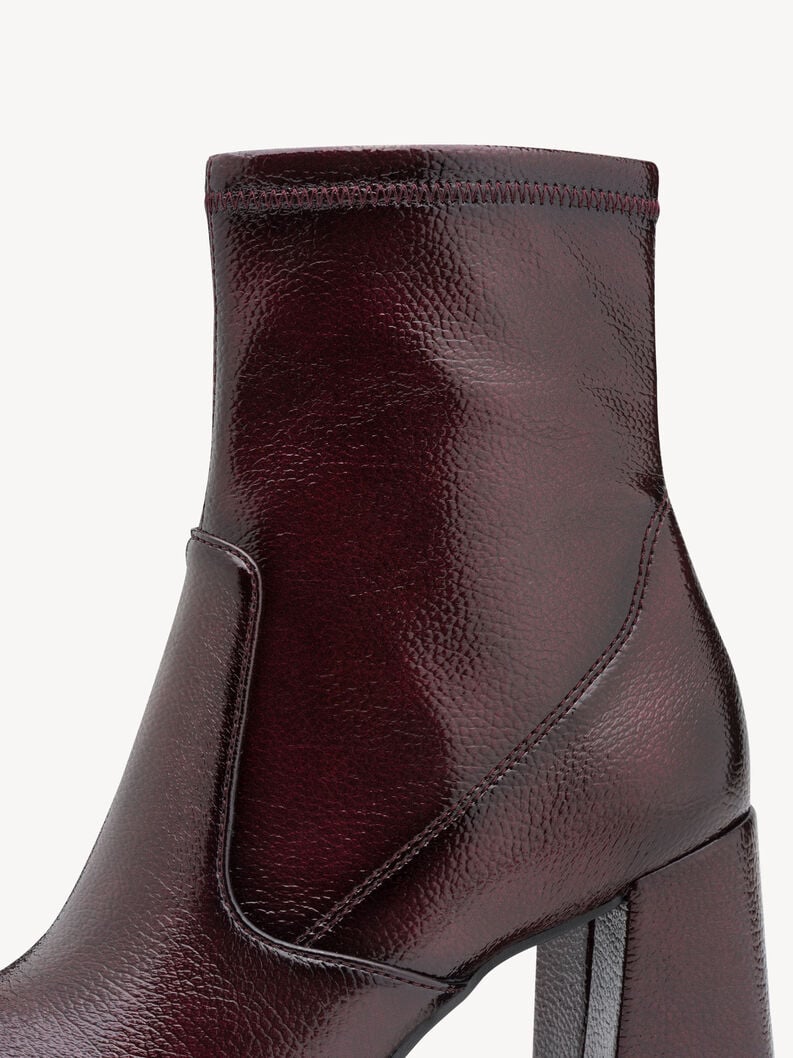 chausson - rouge 1-25357-41-568 acheter tamaris bottines en ligne