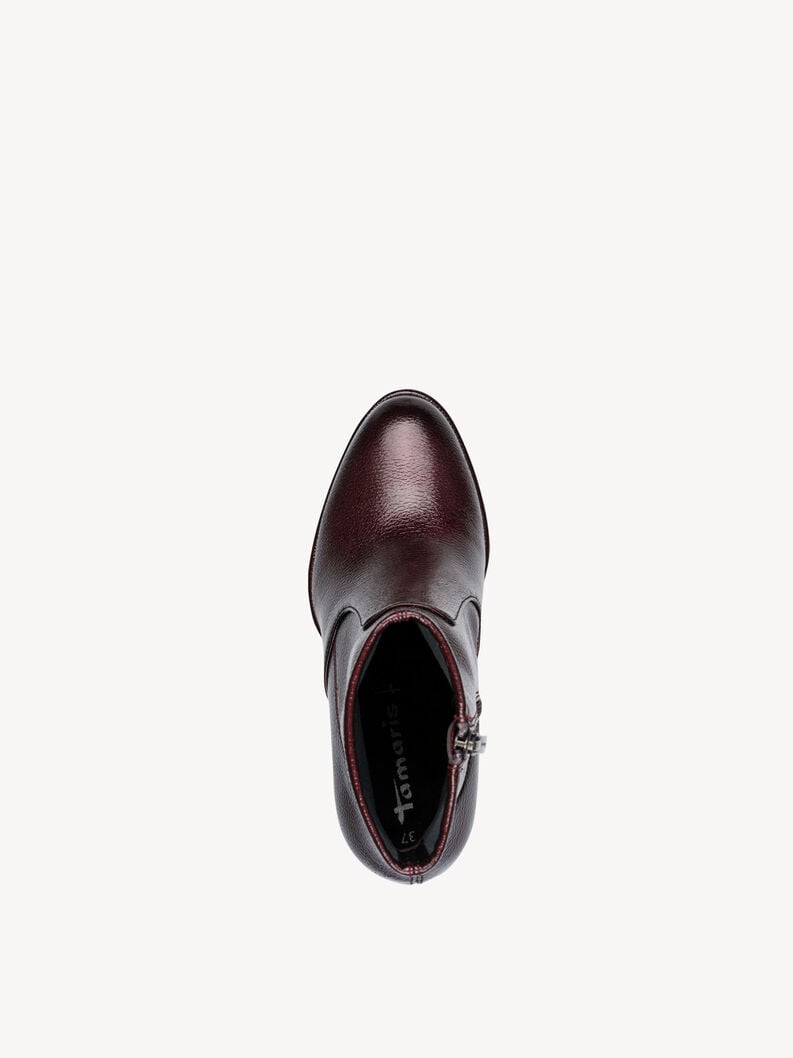 chausson - rouge 1-25357-41-568 acheter tamaris bottines en ligne