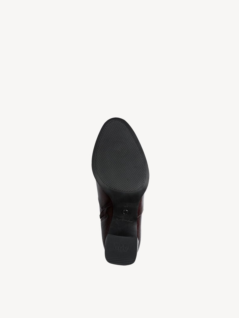 chausson - rouge 1-25357-41-568 acheter tamaris bottines en ligne