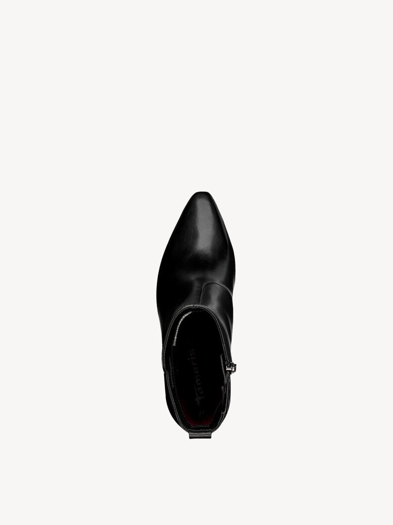 cuir chausson - noir 1-25364-45-001 acheter tamaris bottines en ligne
