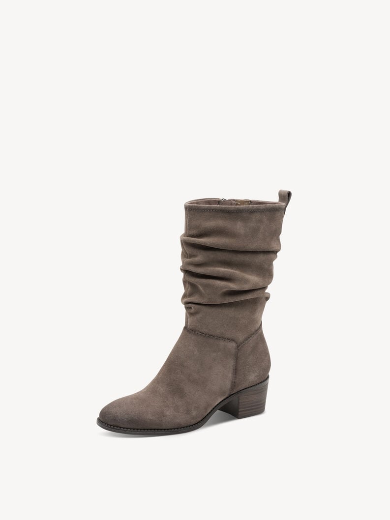 cuir chausson - beige 1-25379-45-341 acheter tamaris bottines en ligne