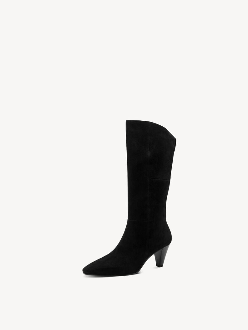 cuir chausson - noir 1-25384-45-004 acheter tamaris bottines en ligne