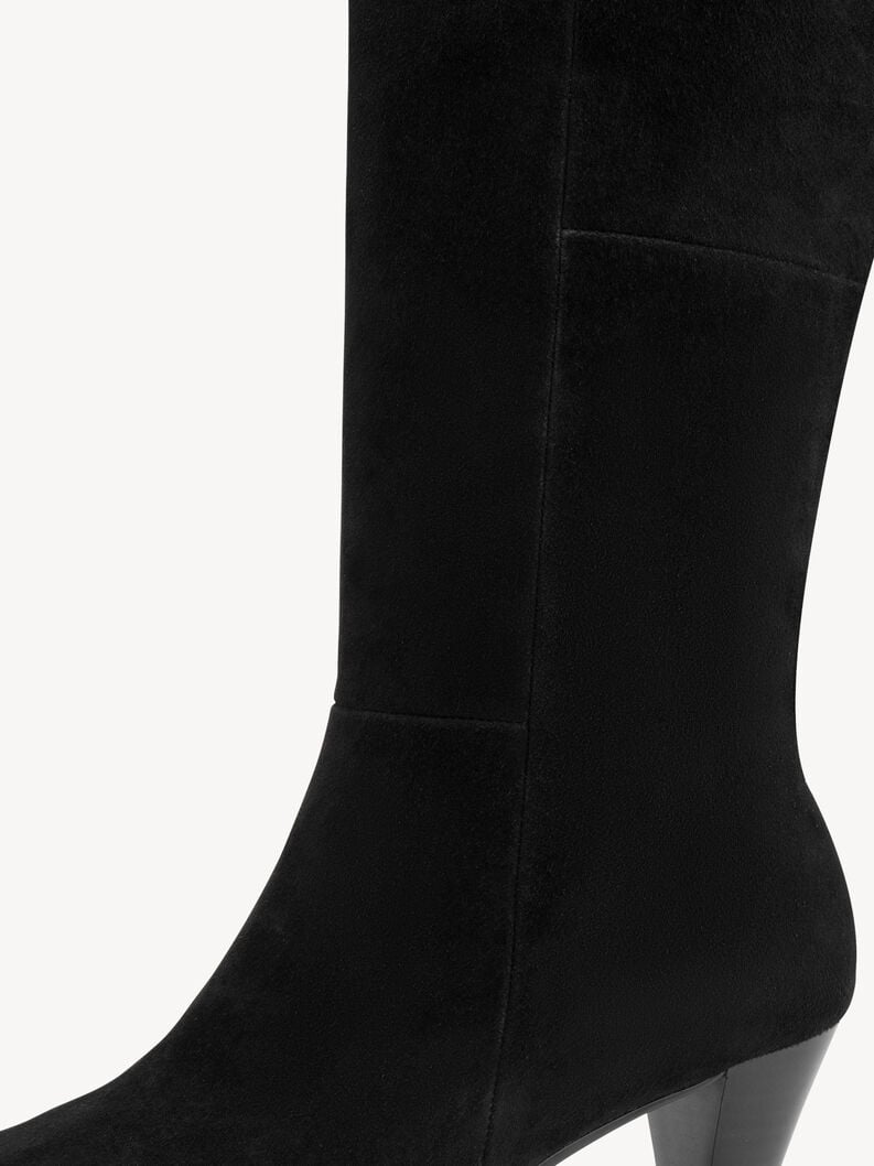 cuir chausson - noir 1-25384-45-004 acheter tamaris bottines en ligne