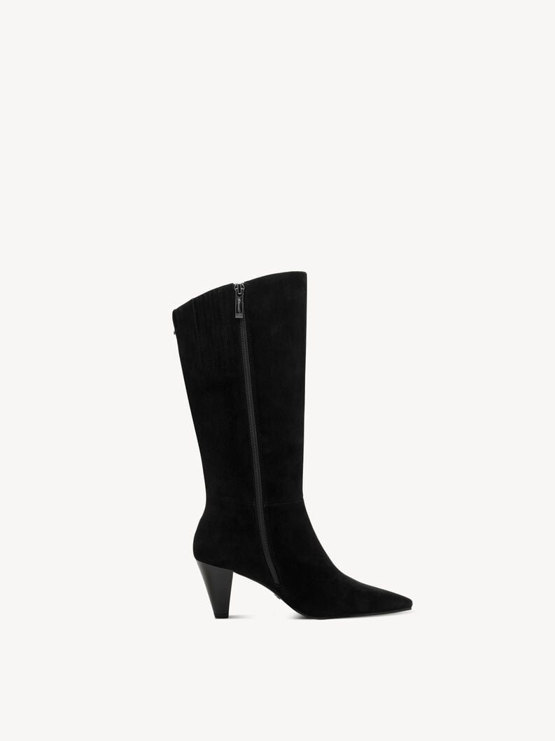 cuir chausson - noir 1-25384-45-004 acheter tamaris bottines en ligne
