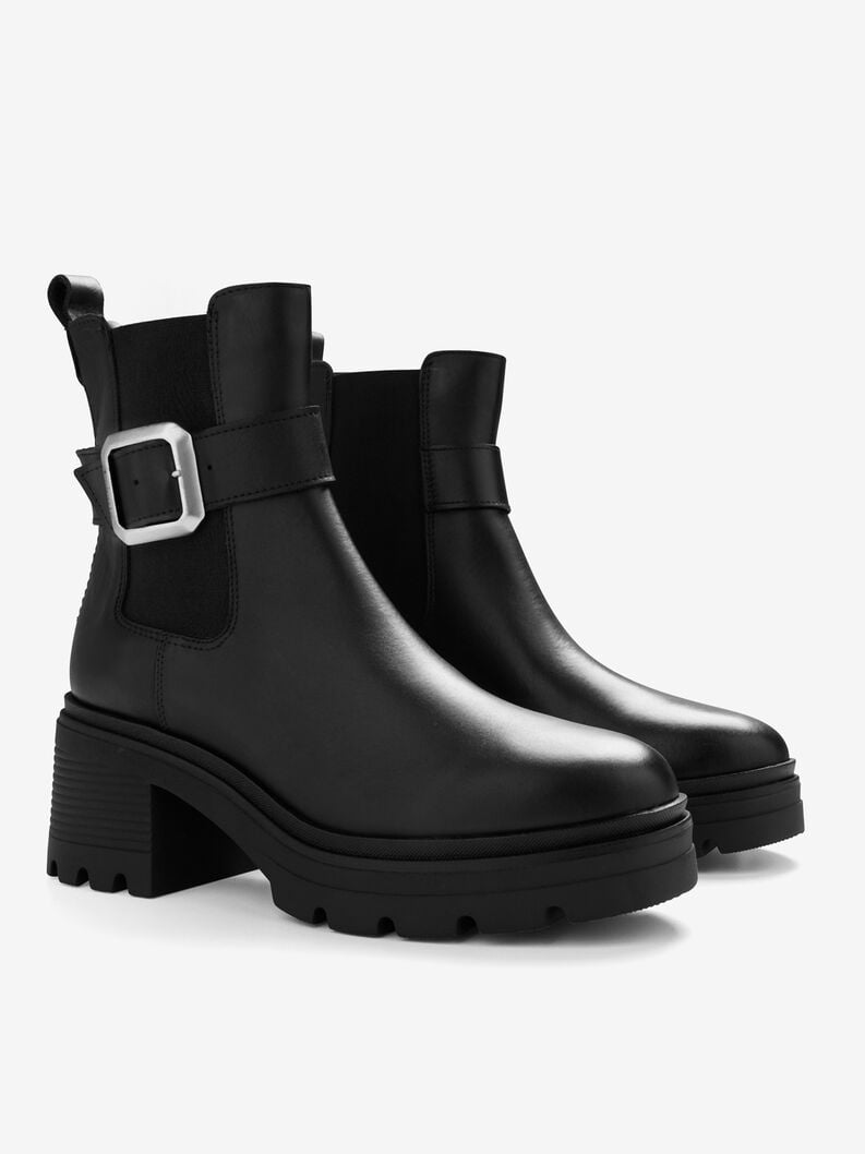 cuir chausson - noir 1-25433-45-001 acheter tamaris bottines en ligne