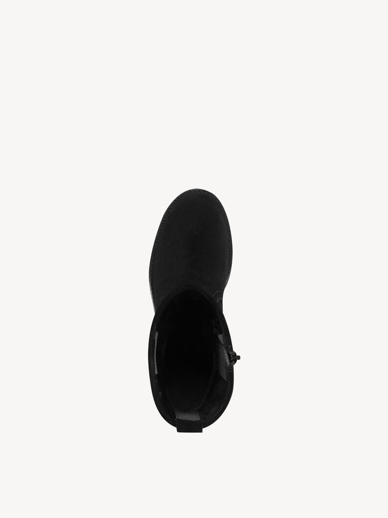 cuir chausson - noir 8-85302-45-001 acheter tamaris large bottines en ligne