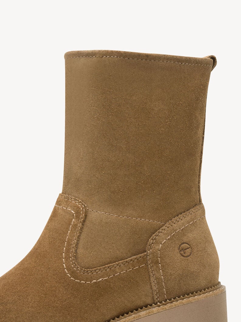 cuir chausson - brun 8-85302-45-365 acheter tamaris large bottines en ligne