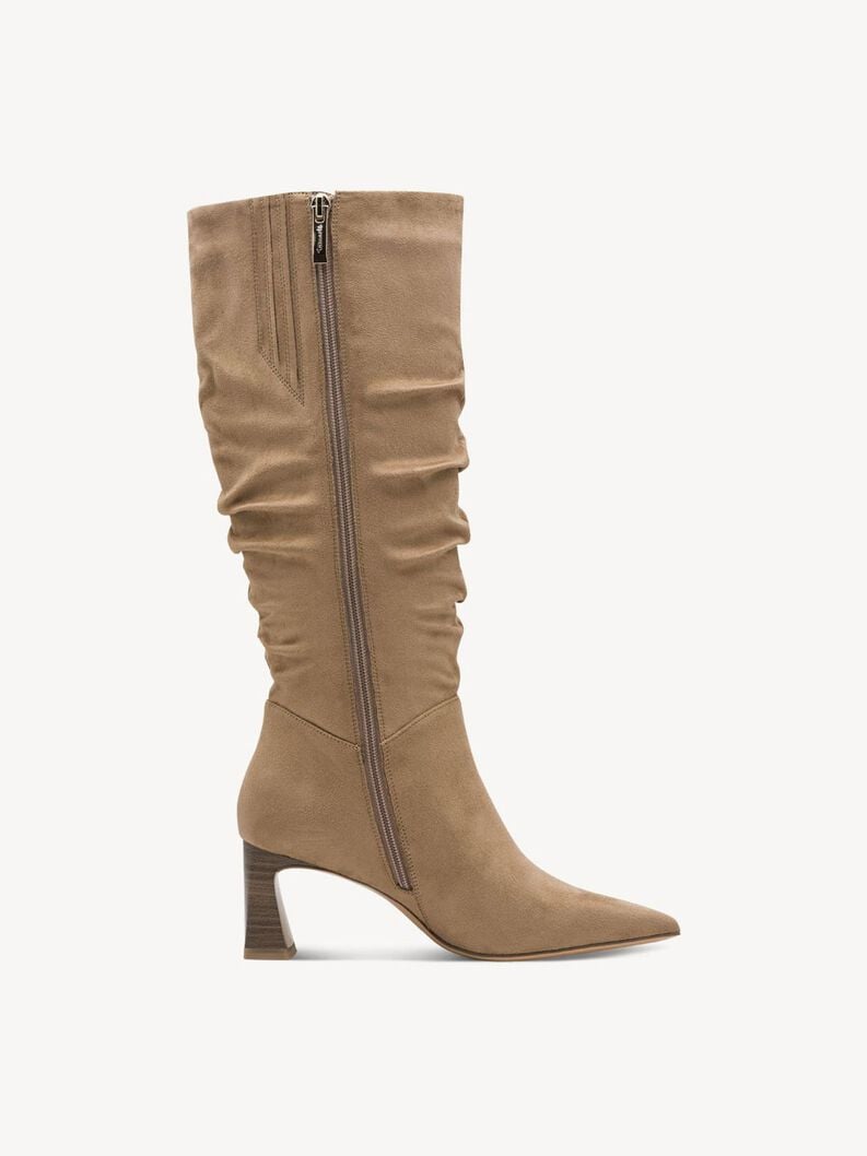 bottes - beige 1-25507-45-400 acheter bottes tamaris en ligne