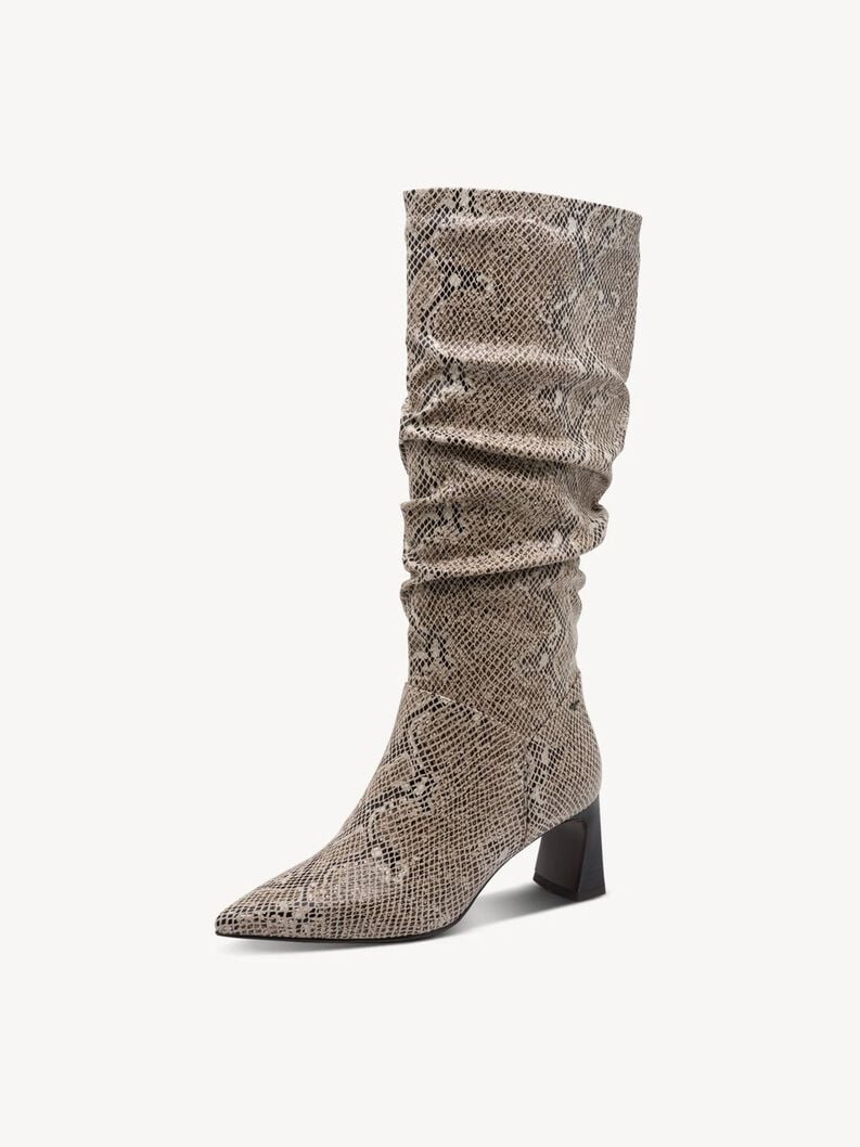bottes - beige 1-25507-45-483 acheter bottes tamaris en ligne
