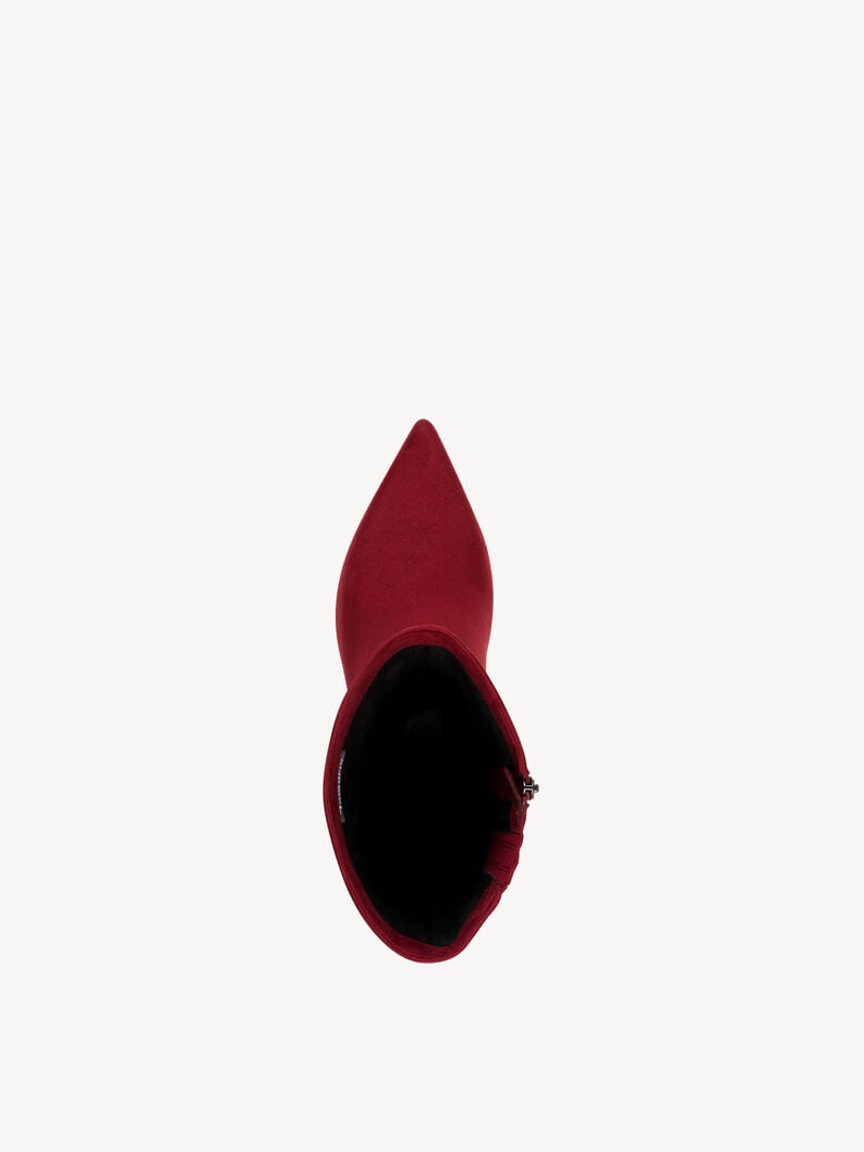 bottes - rouge 1-25507-45-500 acheter bottes tamaris en ligne