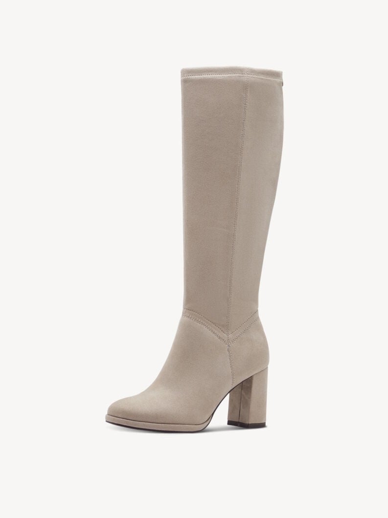 bottes - beige 1-25554-45-341 acheter bottes tamaris en ligne