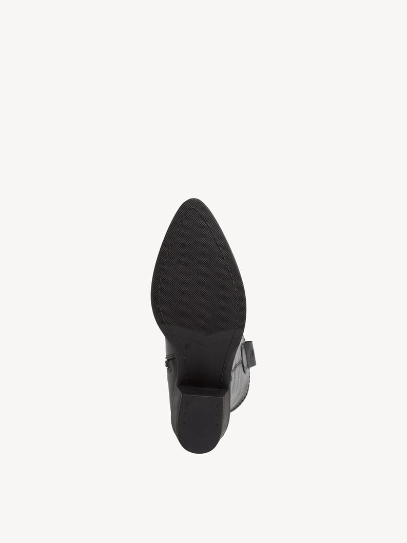 bottes en cuir - noir 1-25701-41-003 acheter tamaris réveillon du nouvel an tenues en ligne