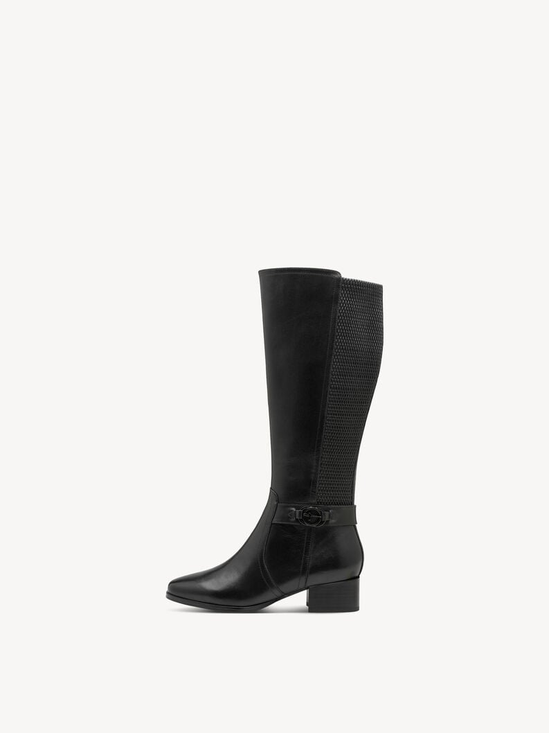 bottes - noir 8-85507-45-001 acheter tamaris large bottes en ligne