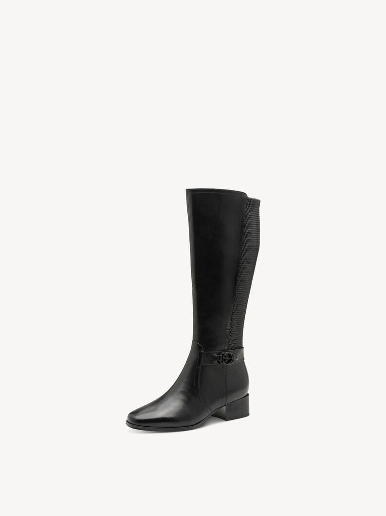 bottes - noir 8-85507-45-001 acheter tamaris large bottes en ligne
