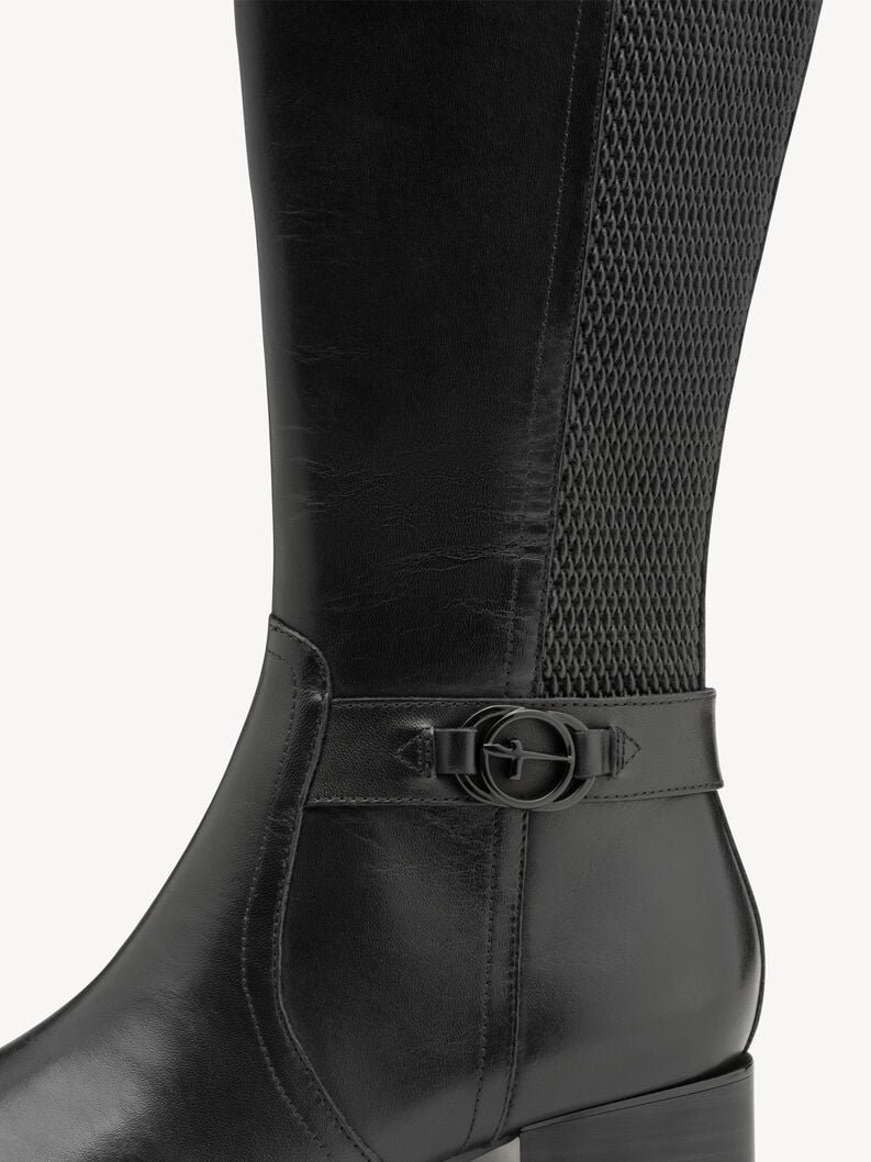 bottes - noir 8-85507-45-001 acheter tamaris large bottes en ligne
