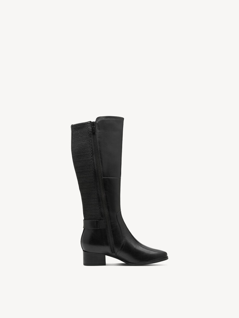 bottes - noir 8-85507-45-001 acheter tamaris large bottes en ligne