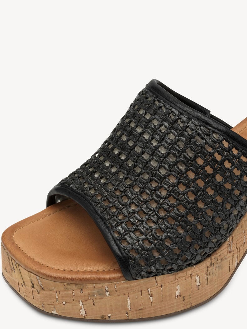 mule - noire 1-27212-44-001 acheter tamaris mules en ligne