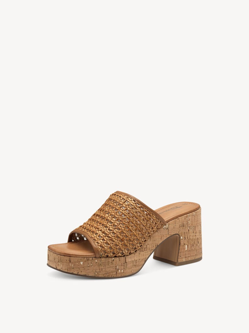 mule - brun 1-27212-44-305 acheter tamaris mules en ligne