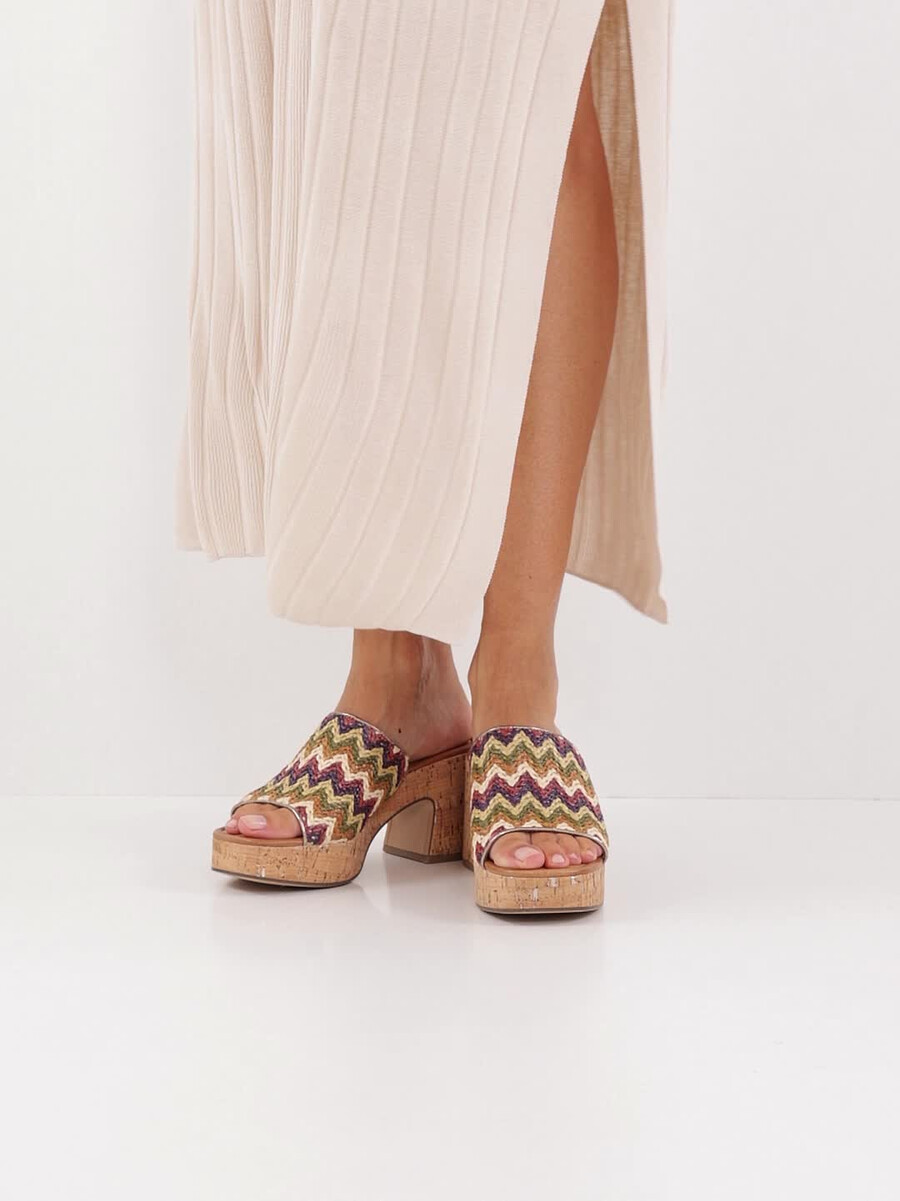 mule - multicolore 1-27212-44-902 acheter tamaris mules en ligne