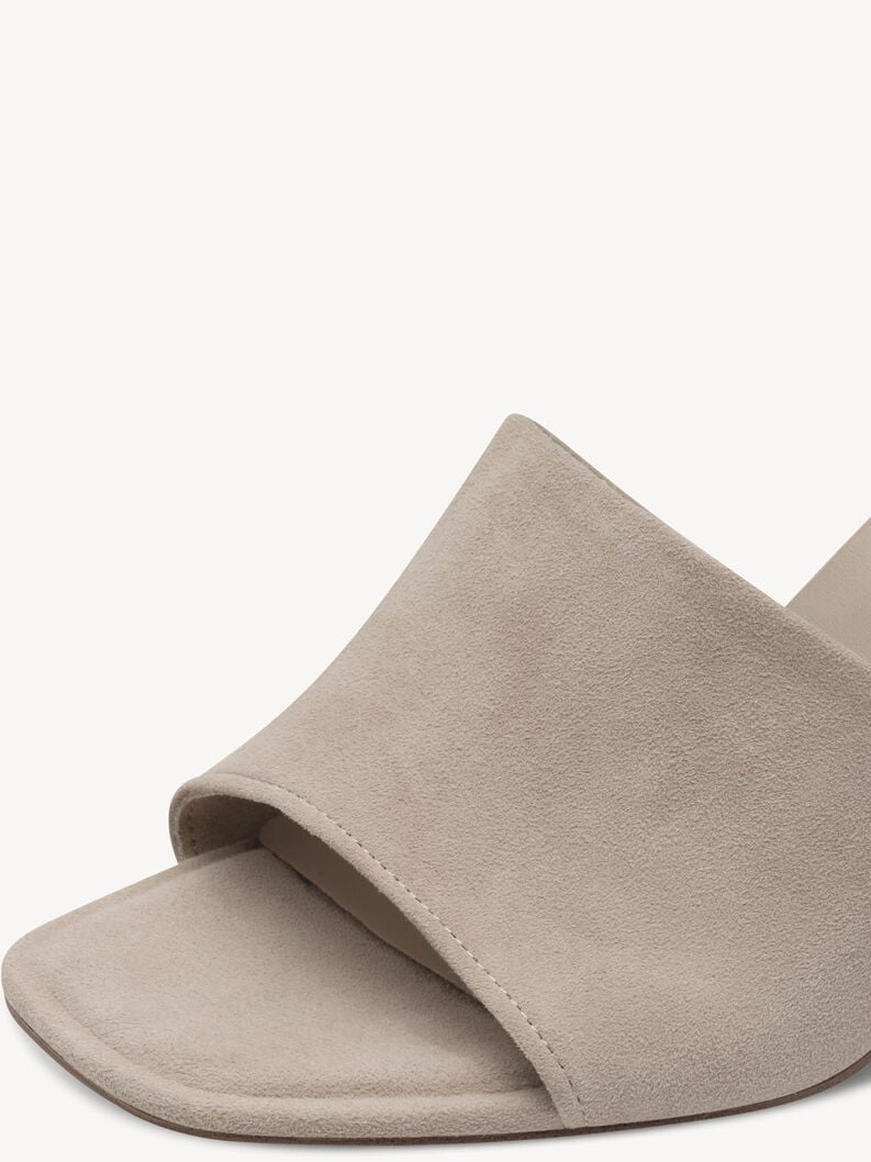 cuir de mulet gris 1-27249-44-200 acheter tamaris mules en ligne