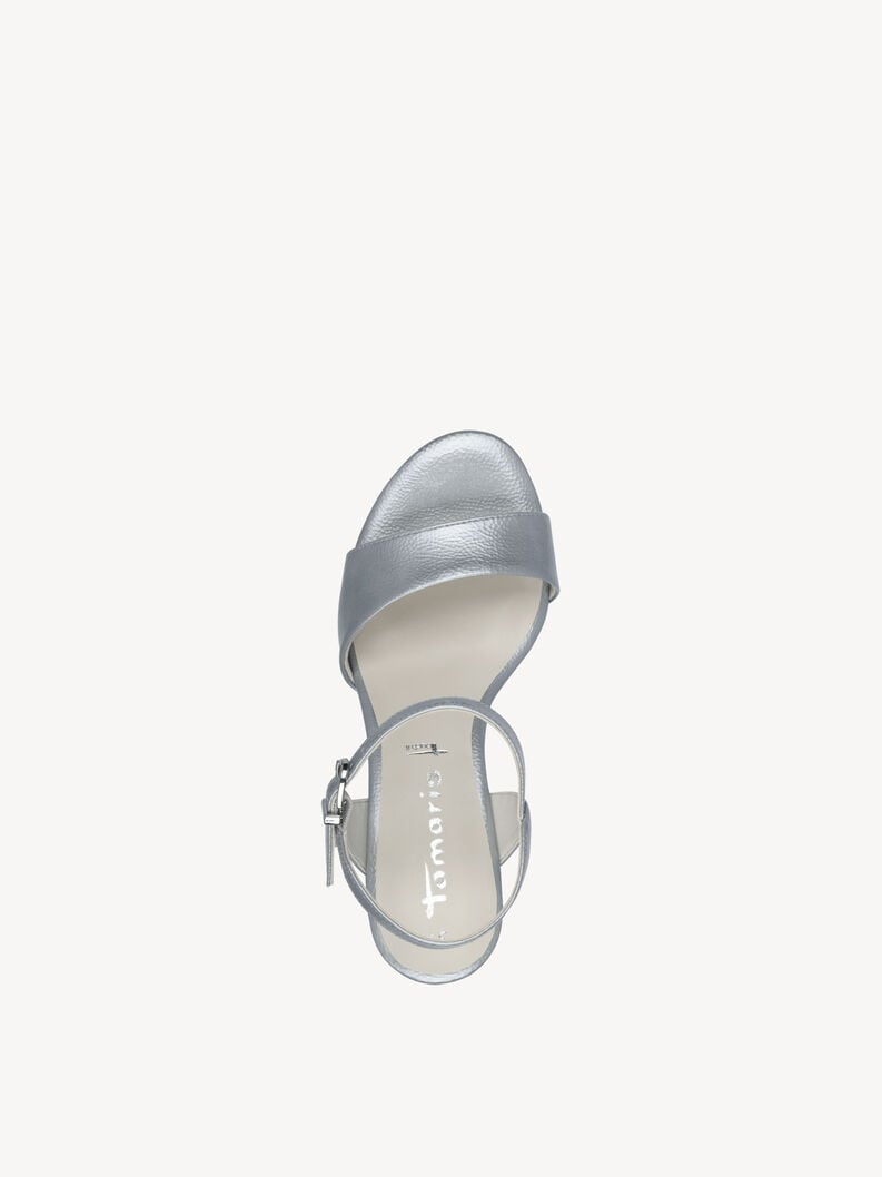 À talons hauts sandales - bleu 1-28008-42-808 acheter tamaris sandales en ligne