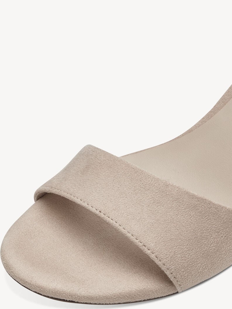 À talons hauts sandales - beige 1-28028-42-400 acheter tamaris sandales en ligne
