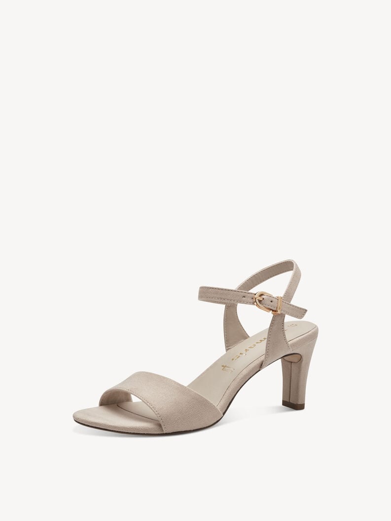 À talons hauts sandales - beige 1-28028-42-400 acheter tamaris sandales en ligne