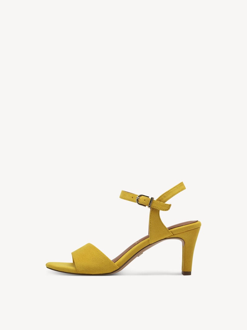 À talons hauts sandales - jaune 1-28028-42-600 acheter tamaris sandales en ligne
