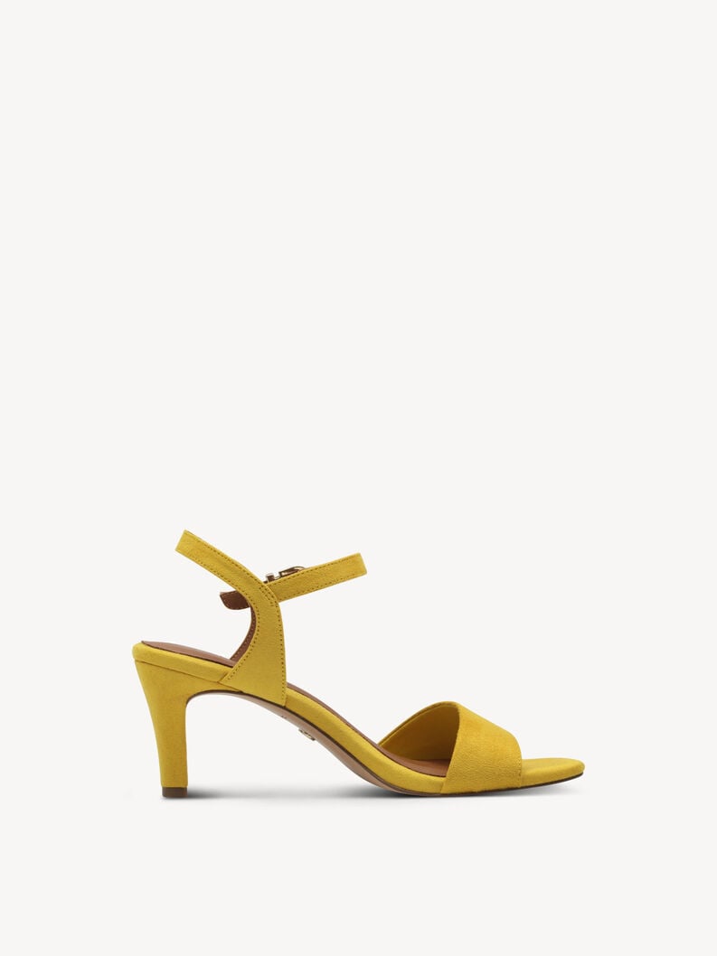 À talons hauts sandales - jaune 1-28028-42-600 acheter tamaris sandales en ligne