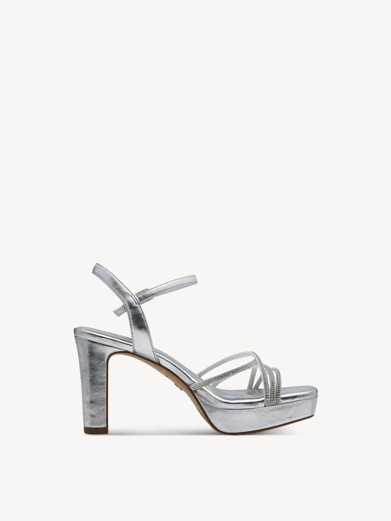À talons hauts sandales - argent 1-28036-42-941 acheter tamaris sandales en ligne