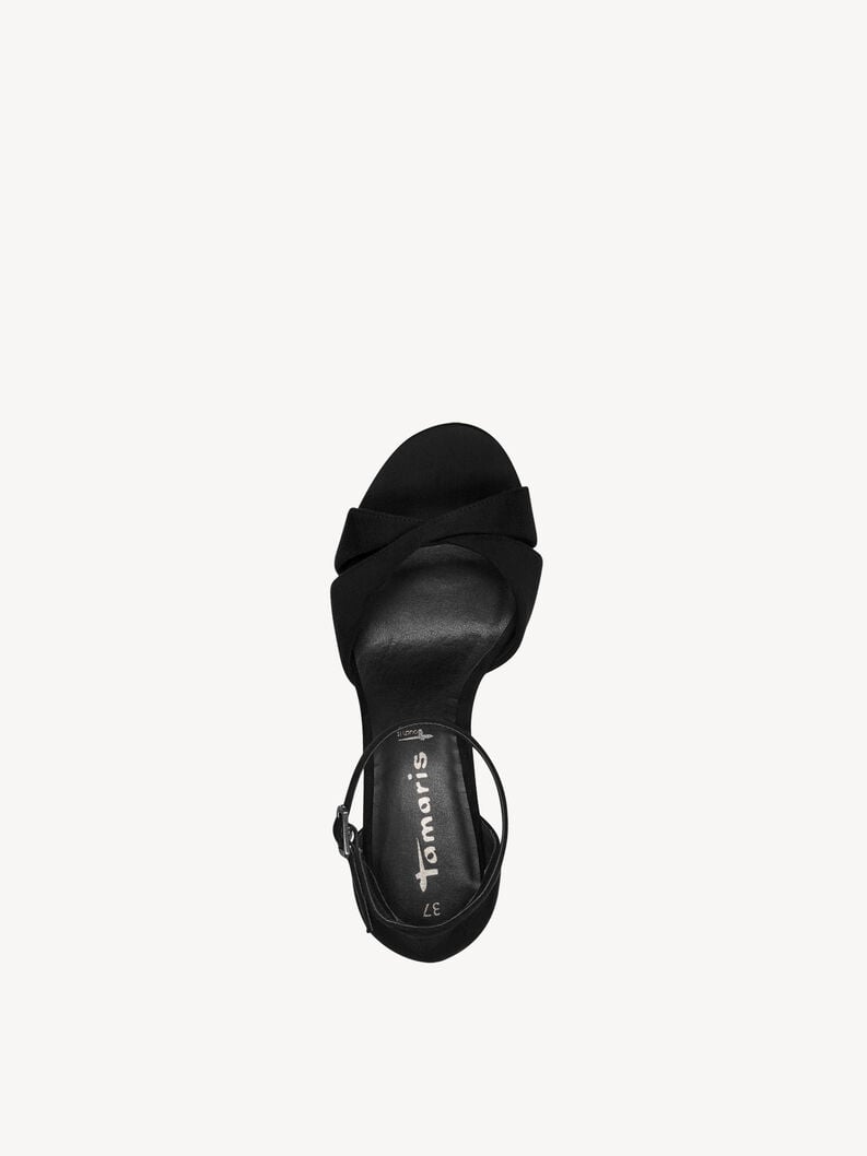 À talons hauts sandales - noir 1-28078-42-001 acheter tamaris sandales en ligne