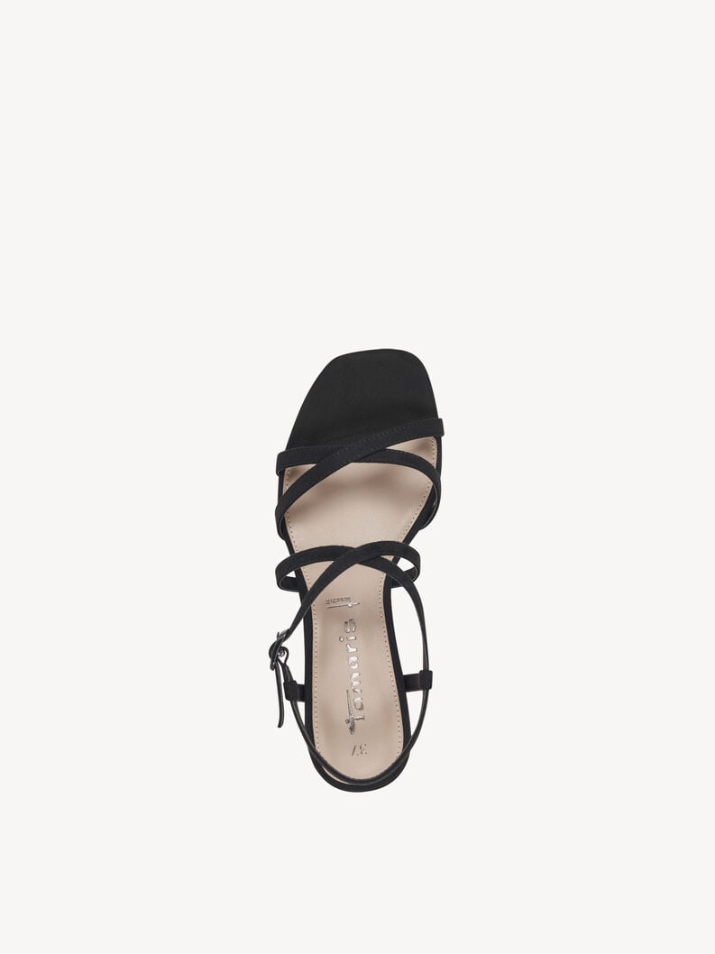 À talons hauts sandales - noir 1-28204-42-001 acheter tamaris sandales en ligne